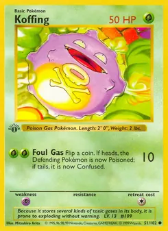 Koffing, Base Set 51