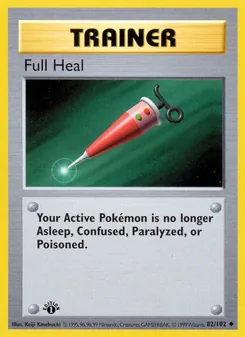 Full Heal, Base Set 82