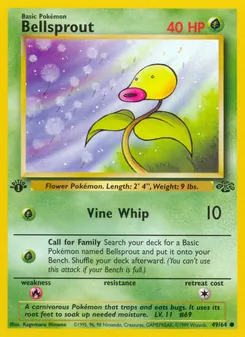 Bellsprout, Jungle 49