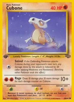 Cubone, Jungle 50
