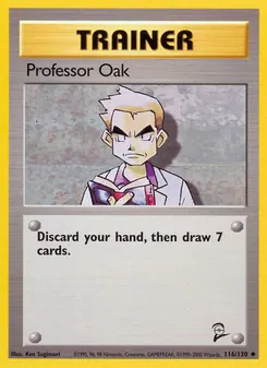 Professor Oak, Base Set 2 116