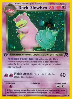 Dark Slowbro, Team Rocket 12