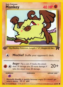 Mankey, Team Rocket 61