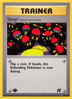 Sleep!, Team Rocket 79