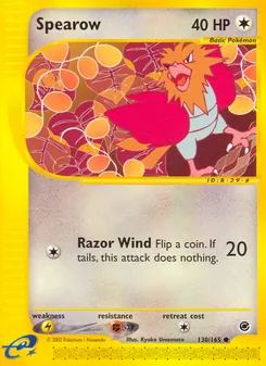 Spearow, Expedition Base Set 130