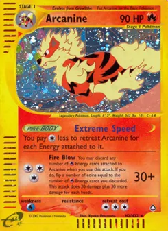 Arcanine, Aquapolis H02