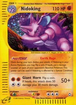 Nidoking, Aquapolis H18