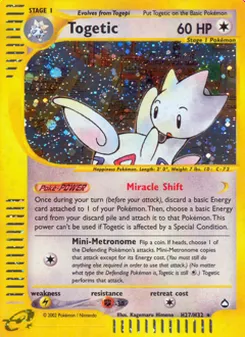 Togetic, Aquapolis H27