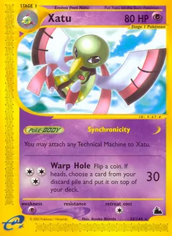 Matching English Xatu card