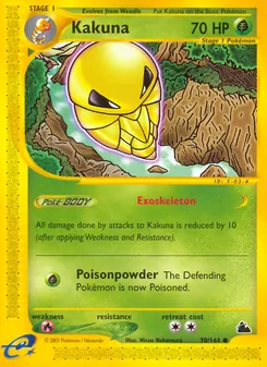 Matching English Kakuna card