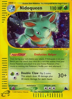 Matching English Nidoqueen card
