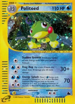 Politoed, Skyridge H23