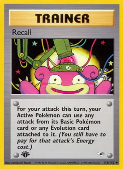 Recall, Gym Heroes 116