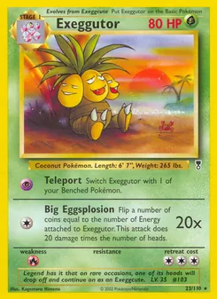 Exeggutor, Legendary Collection 23