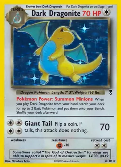 Dark Dragonite, Legendary Collection 5