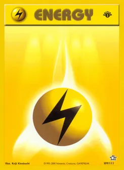 Lightning Energy, Neo Genesis 109