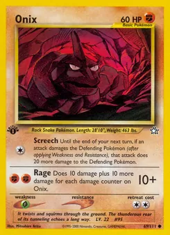 Matching English Onix card