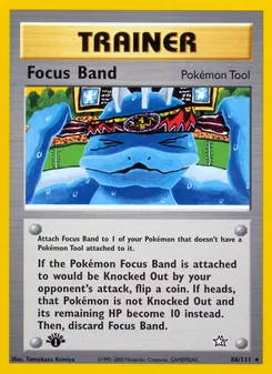 Matching English Focus Band card