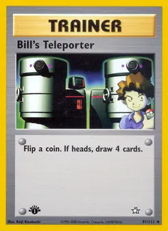 Matching English Bill's Teleporter card