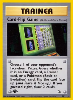 Matching English Card-Flip Game card