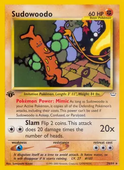 Sudowoodo, Neo Revelation 26