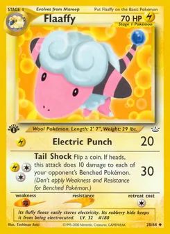 Matching English Flaaffy card