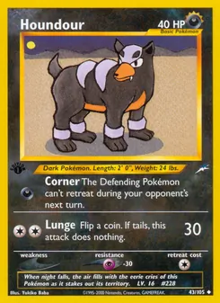 Houndour, Neo Destiny 43