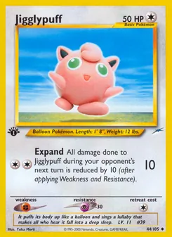 Jigglypuff, Neo Destiny 44