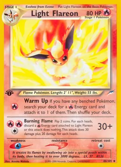 Light Flareon, Neo Destiny 46