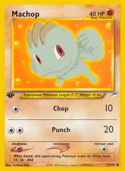 Machop, Neo Destiny 73