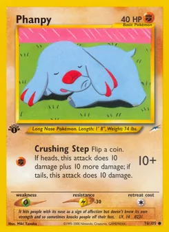 Phanpy, Neo Destiny 76