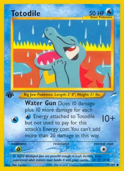 Totodile, Neo Destiny 85