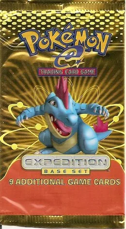 Expedition Base Set booster pack, Feraligatr