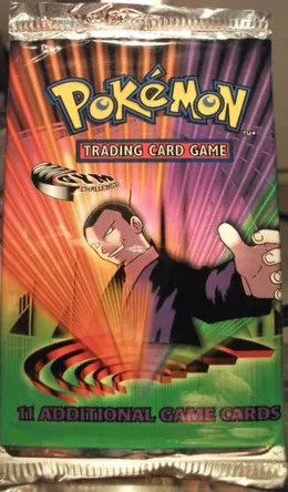 Gym Challenge booster pack, Giovanni